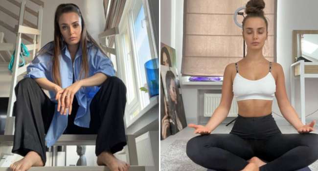 Актриса-красавица Ксения Мишина показала интерьер своей «холостяцкой» двухэтажной квартиры в Киеве