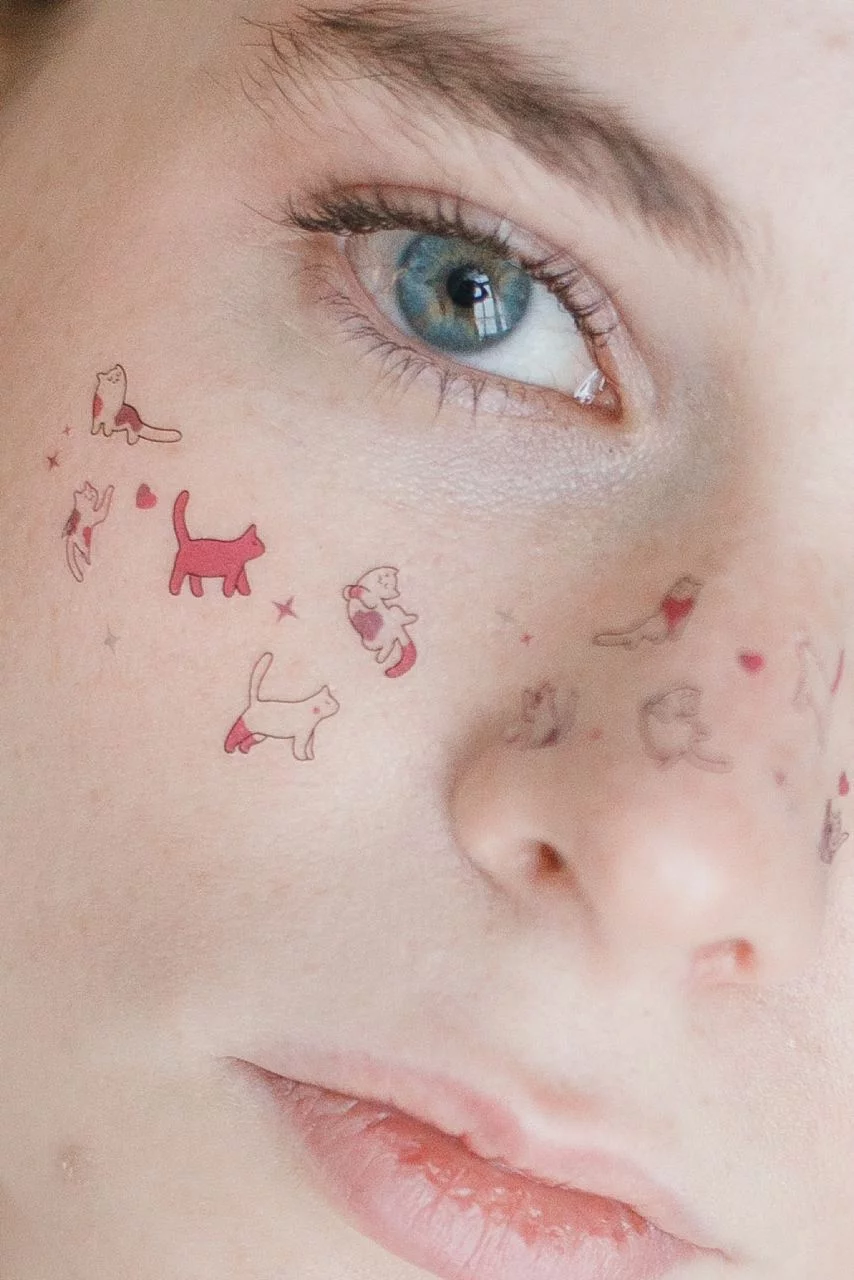 Популярность временных татуировок