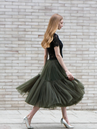 Почему пользуется спросом юбка из фатина