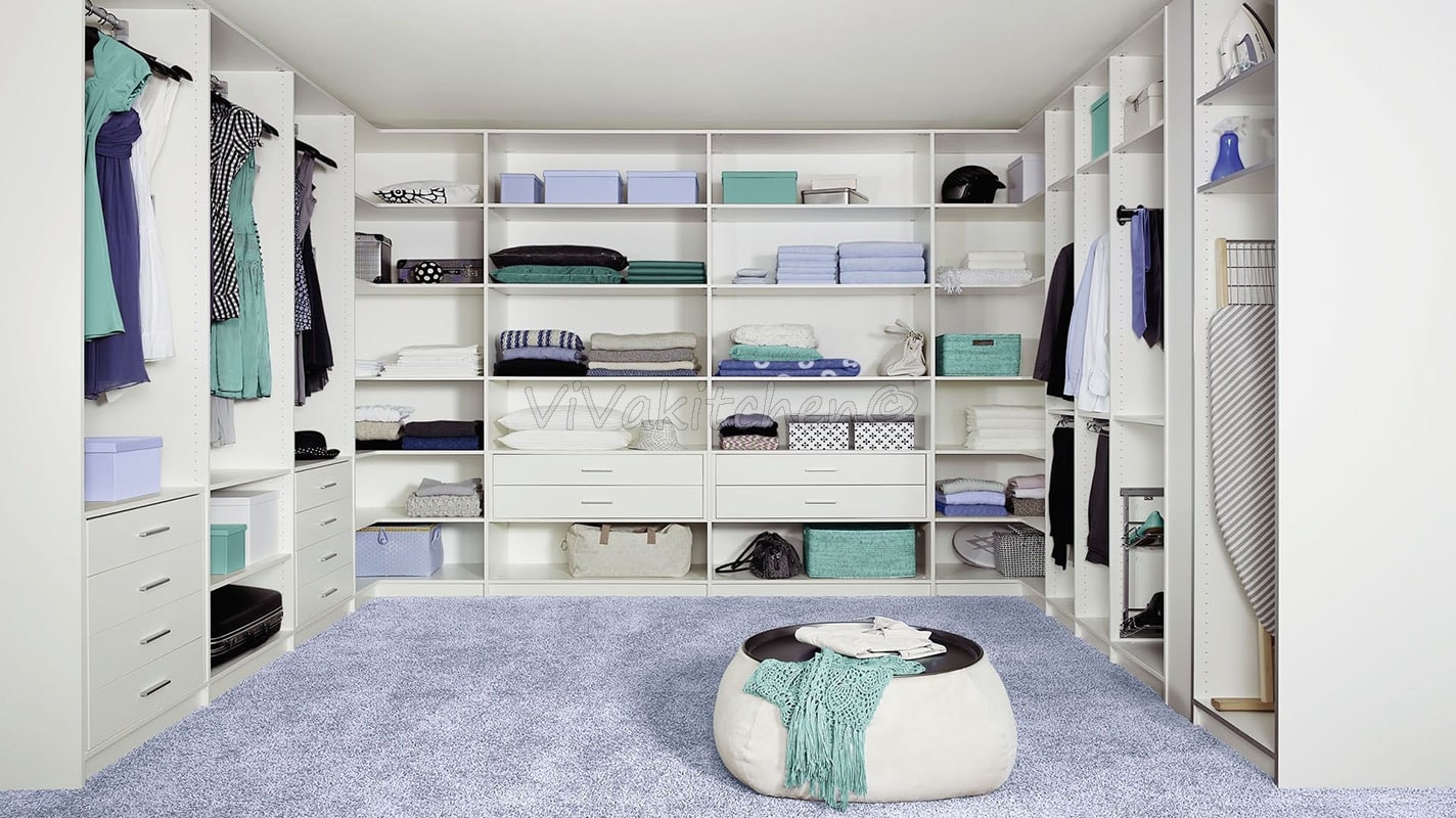 Гардеробные ViVakitchen: характеристики и преимущества