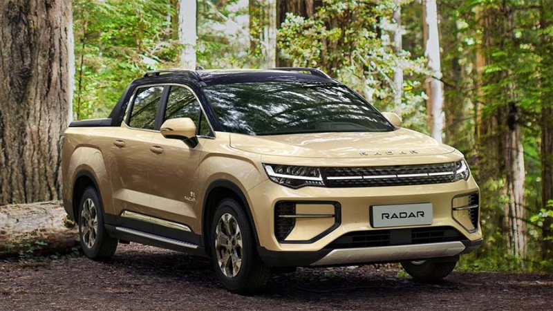 Geely представила для китайского рынка электрический пикап Radar RD6​