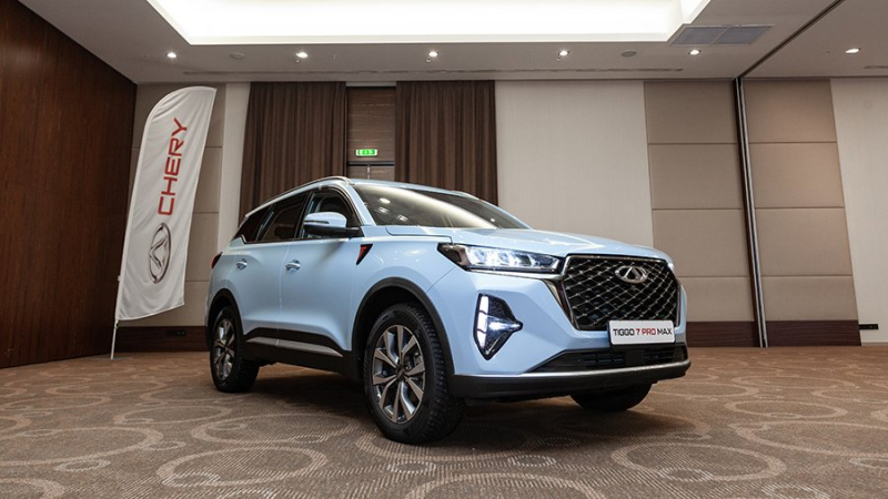 Chery представила в России новый кроссовер Tiggo 7 Pro Max