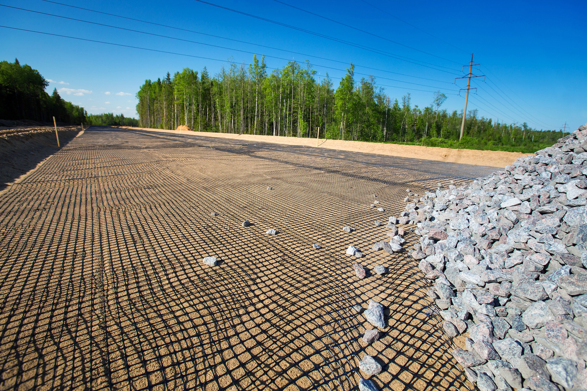 Геосетка: особенности и преимущества