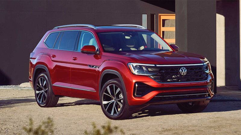 Кроссовер Volkswagen Atlas получил очередной рестайлинг