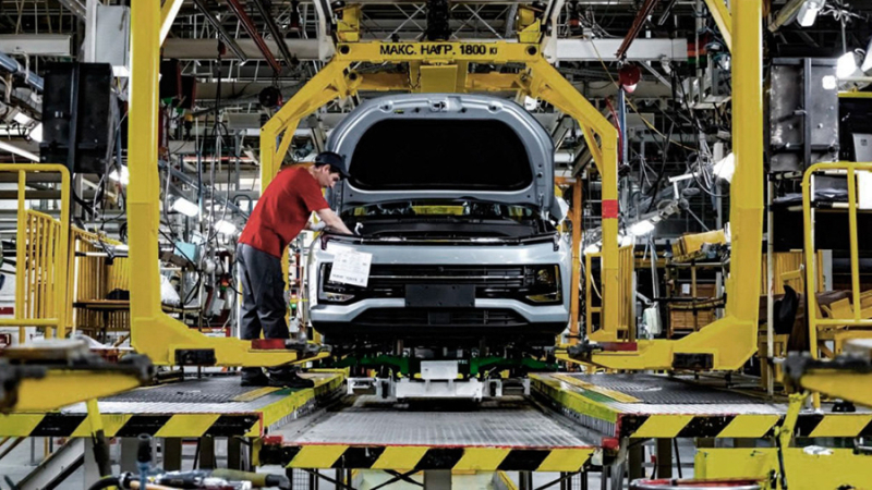 Завод «Москвич» запустил главный конвейер