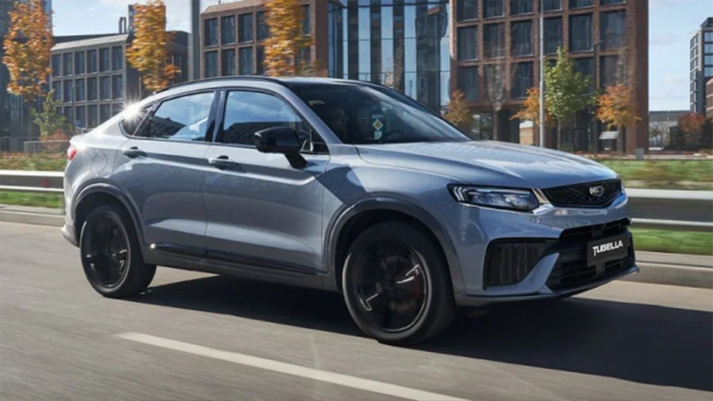 Geely анонсировала в России новую версию спортивного купе-кроссовера Tugella