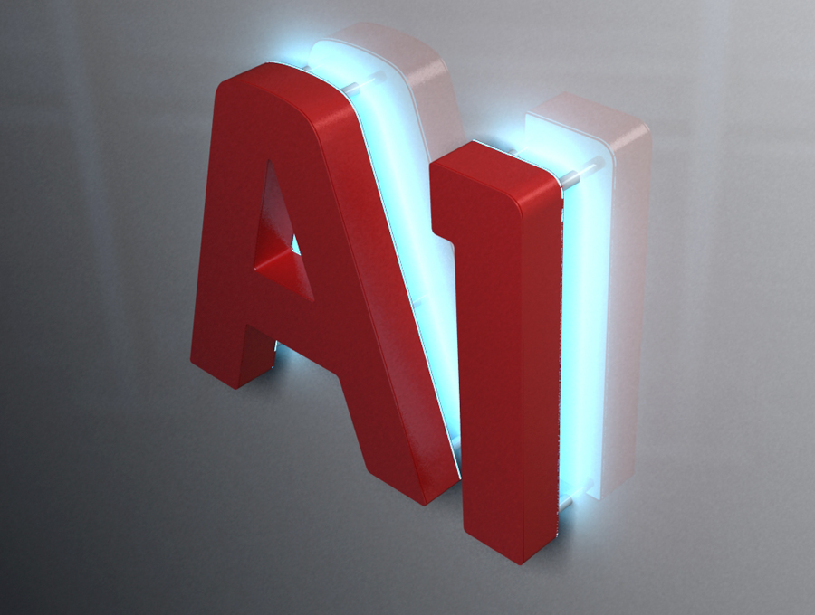 Изготовление объемных букв с подсветкой