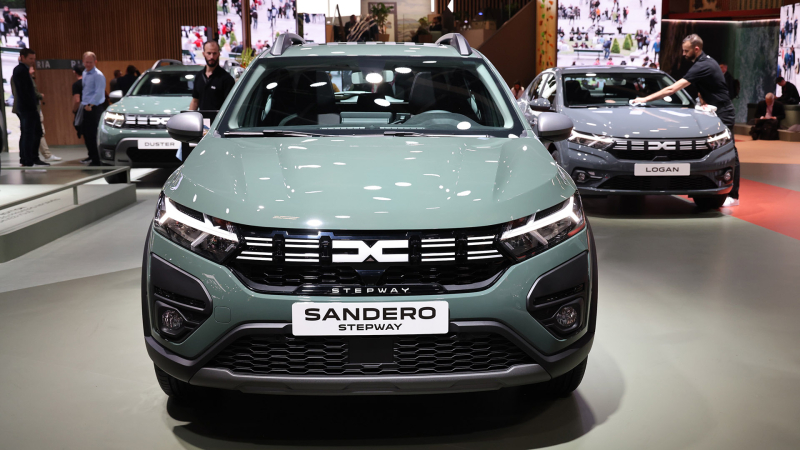 Dacia Sandero стал самым продаваемым автомобилем в Европе