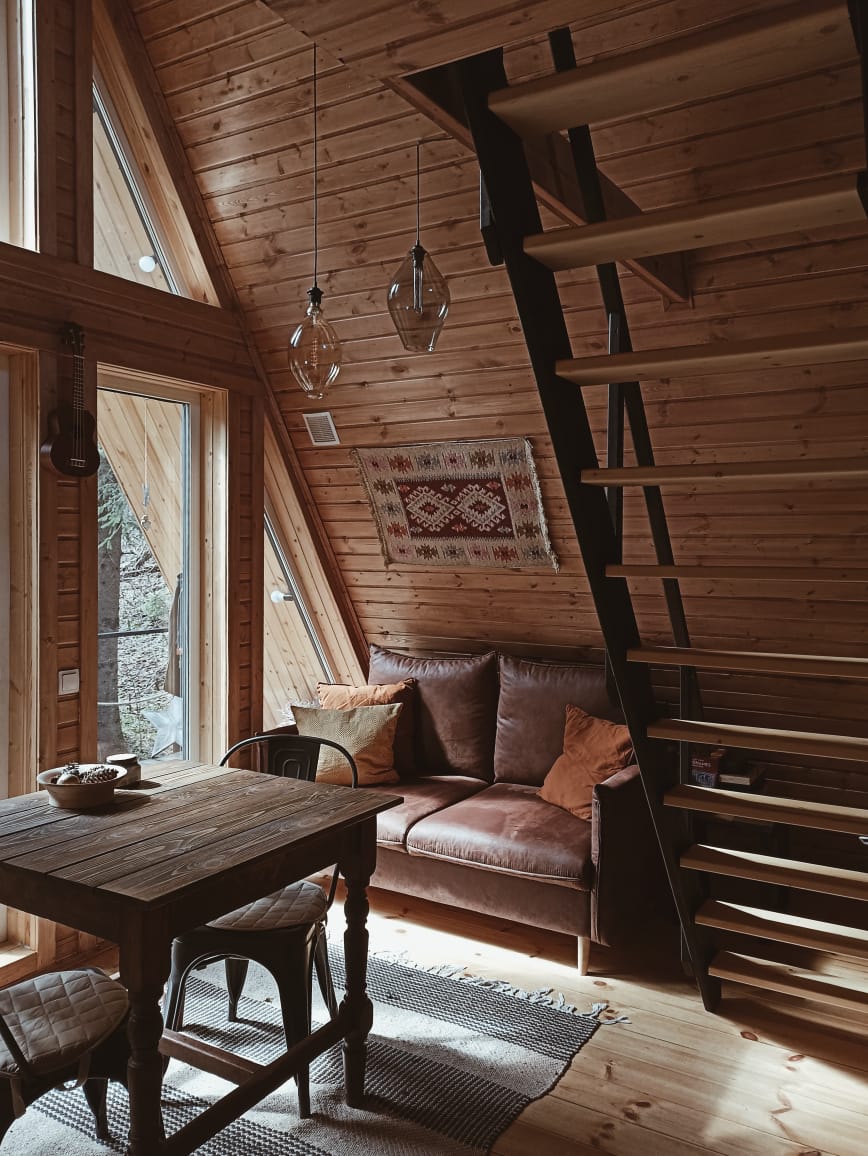 Аренда домика в Подмосковье в Nordic Aframe: правила проживания, условия аренды