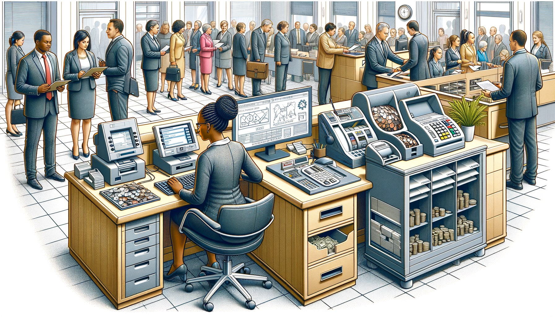 Банковское оборудование в Бэнсис: виды, характеристики, выбор