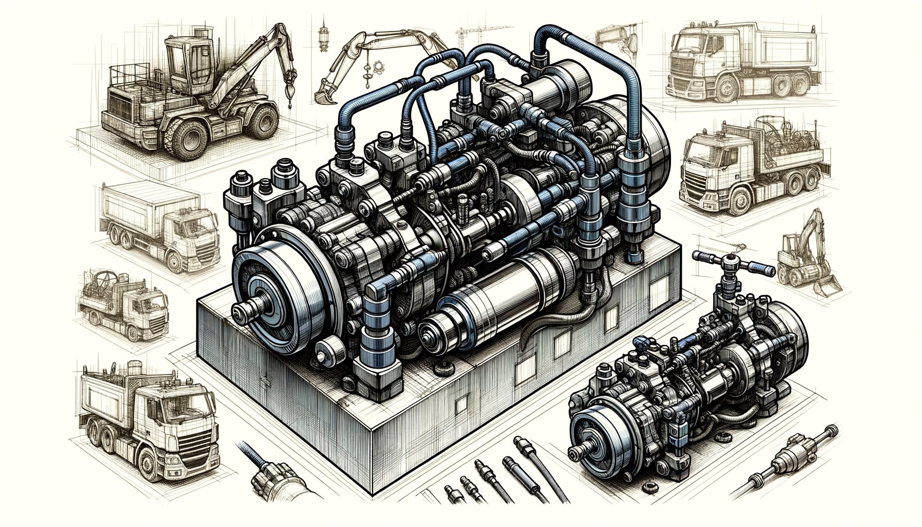 Гидравлические насосы для спецтехники: типы и преимущества, назначение