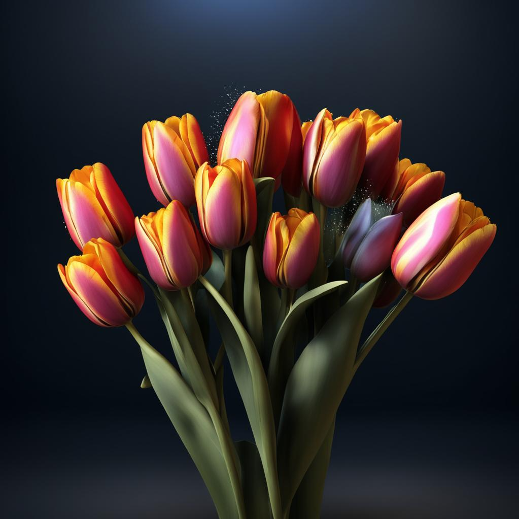 Тюльпаны: выбор и составление красивого букета для мамы