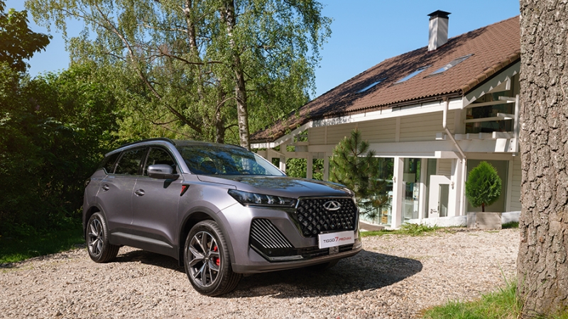 Компания Chery показала обновленный кроссовер Tiggo 7 Pro Max для России