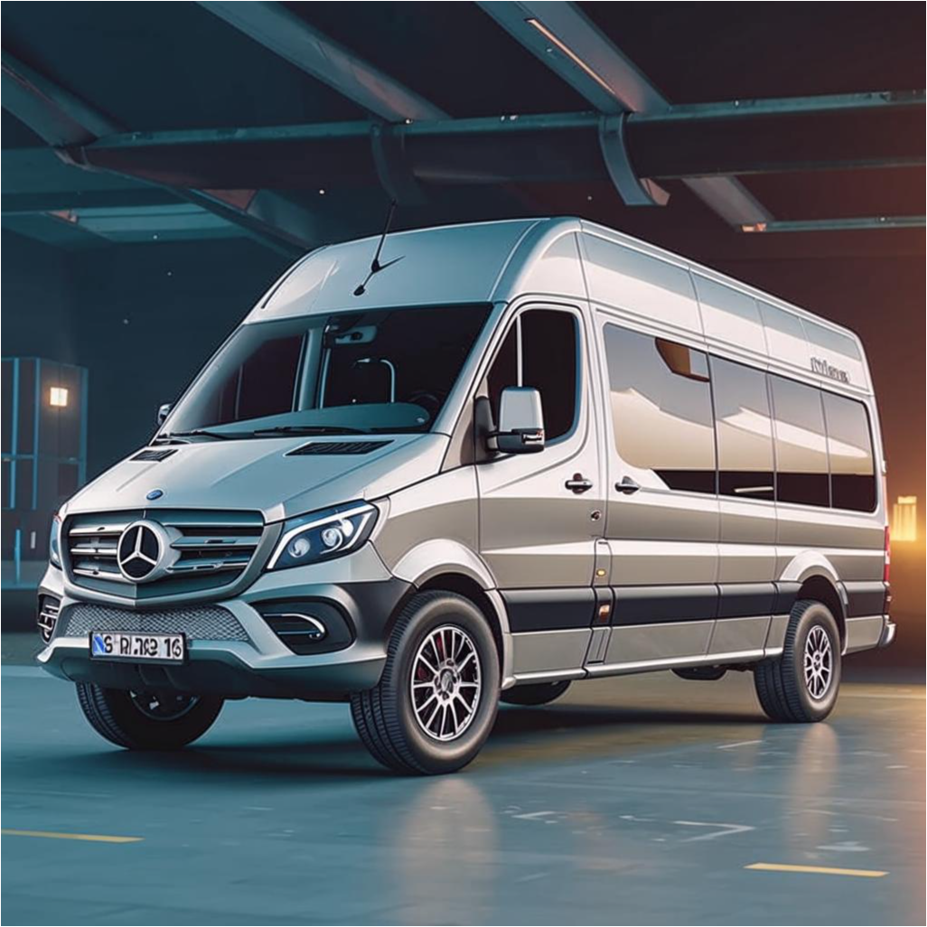 Описание и преимущества микроавтобуса Mercedes Benz Sprinter