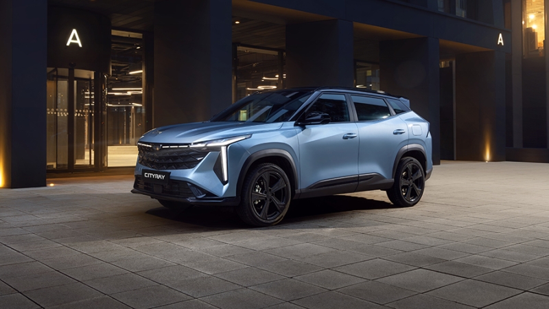 Продажи кроссовера Geely Cityray начались в России