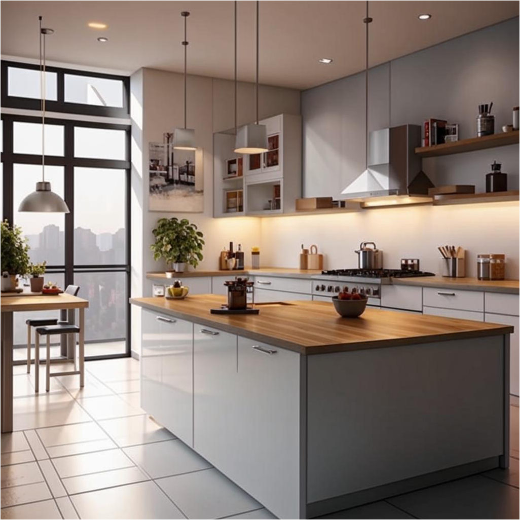 Что стоит учитывать при выборе кухонного гарнитура для частного дома