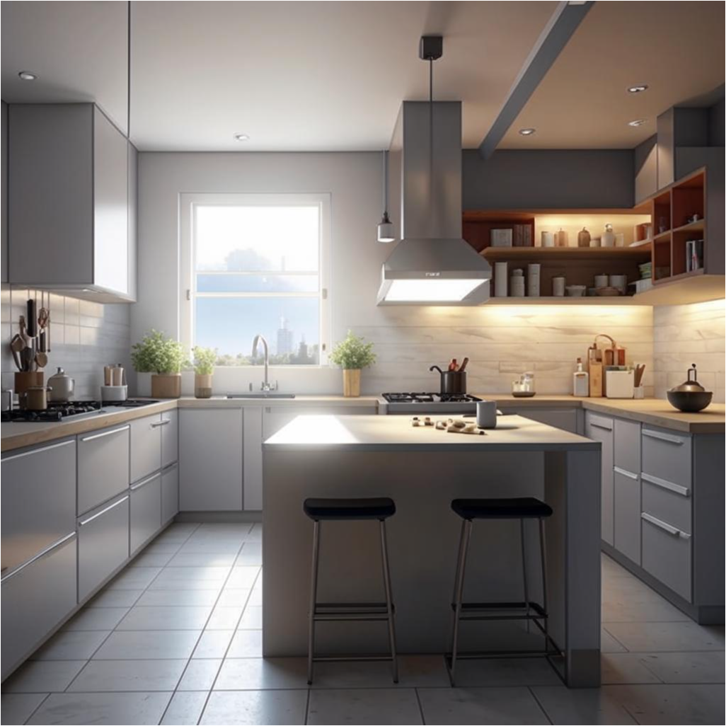 Планирование пространства на кухне