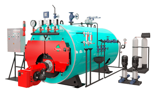 Жаротрубные паровые котлы «TANSU»: полный гайд по использованию газа, дизеля и мазута