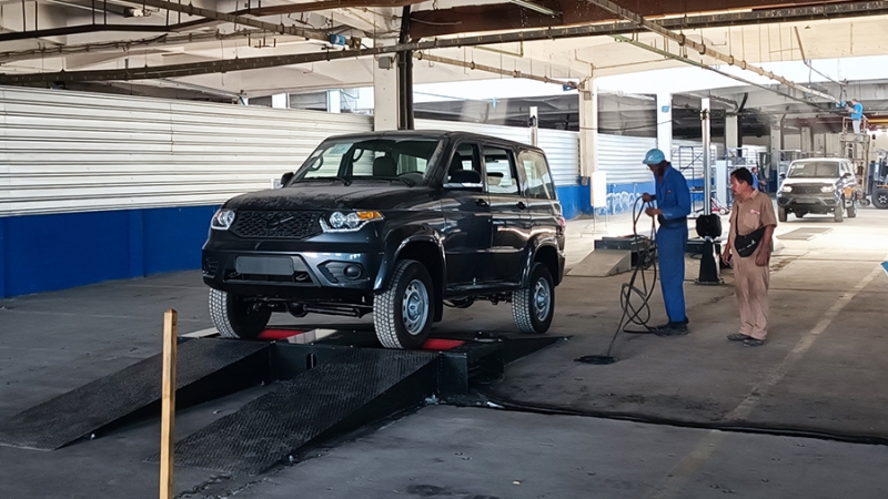 Производство автомобилей УАЗ началось на Кубе