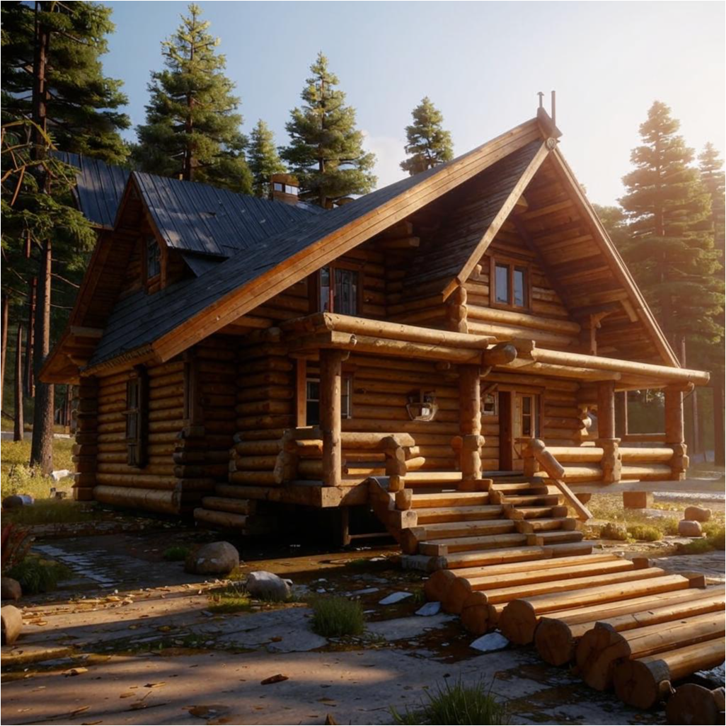 Выбор лучшего проекта дома из клееного бруса