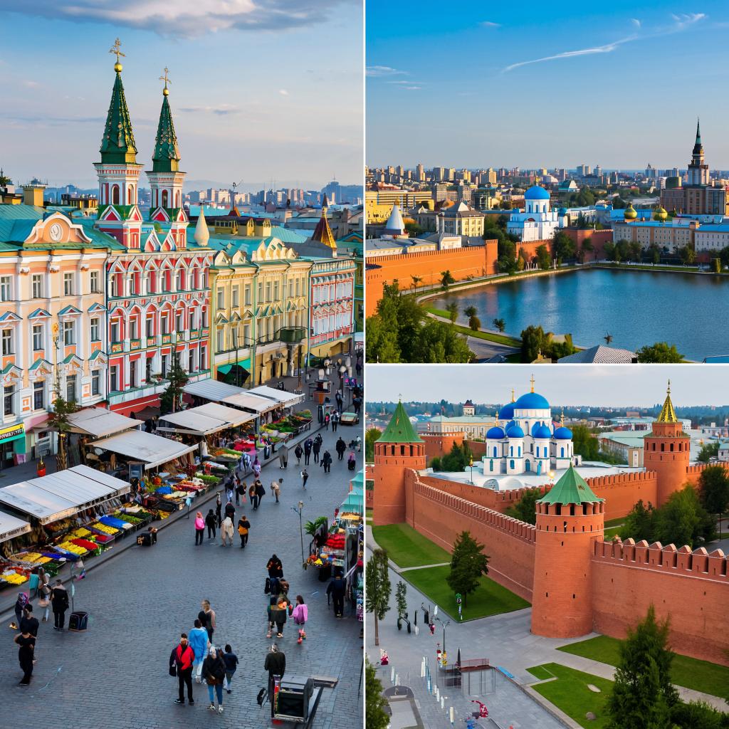 Казань на автобусе: главные достопримечательности для экскурсий