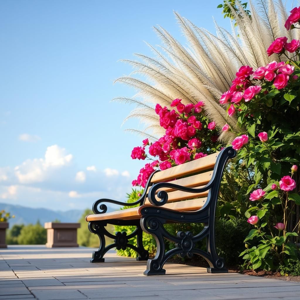 Уличные скамейки: комфорт и функциональность