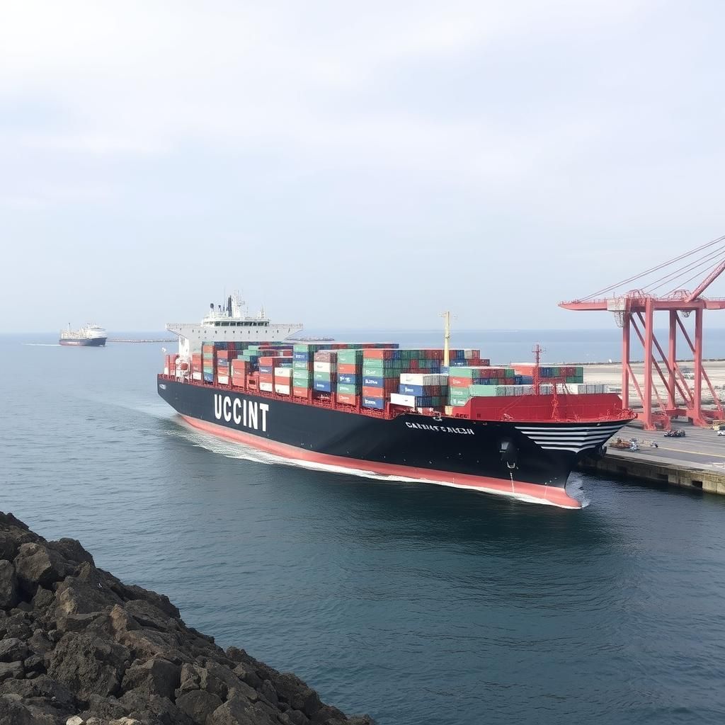 Перевозка сборного груза в контейнерах по северному морскому пути: Красноярск — Норильск — Красноярск