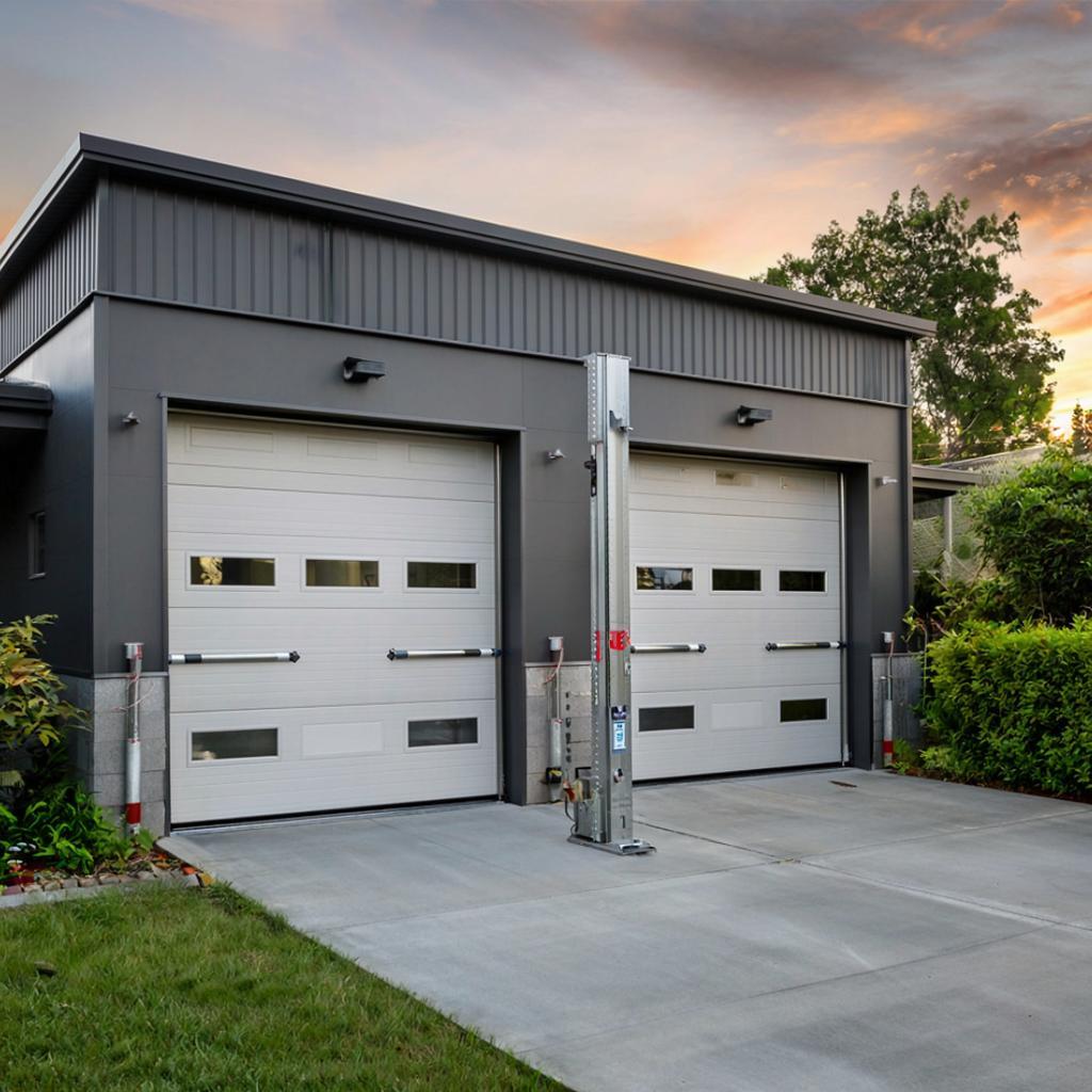 Подъемные ворота для гаража: выбор и установка