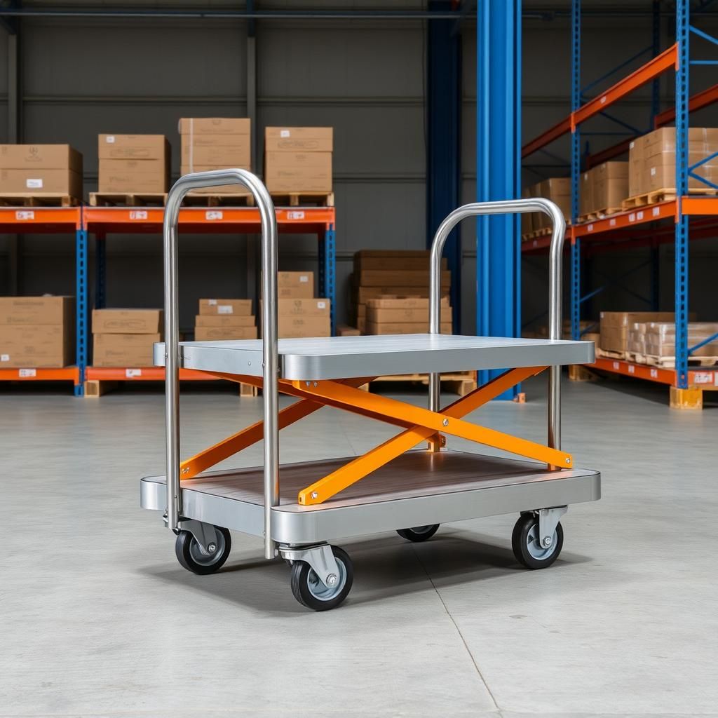 Выбор платформенной тележки для склада: советы и правила