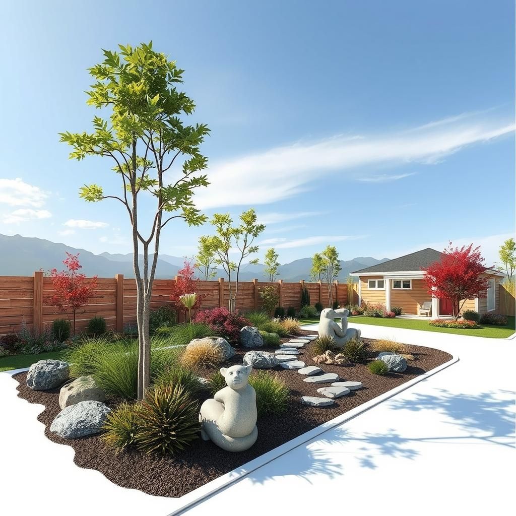 Ландшафтный дизайн участка