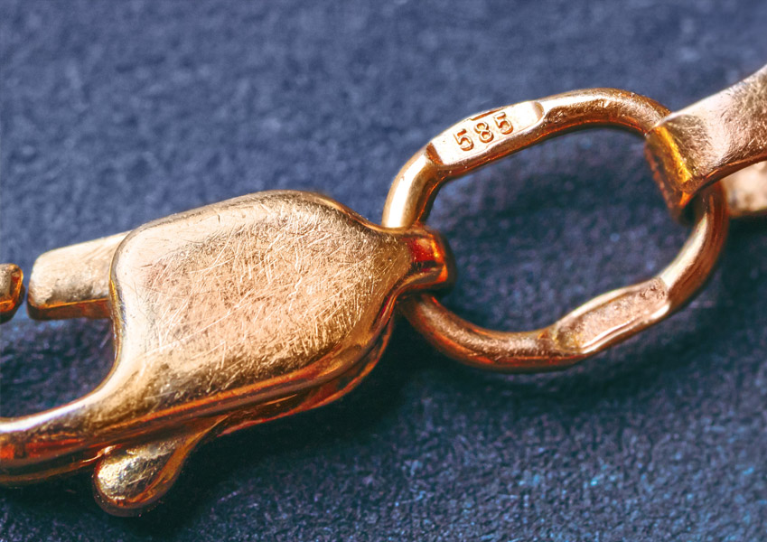 Подготовка золота 585 пробы к скупке