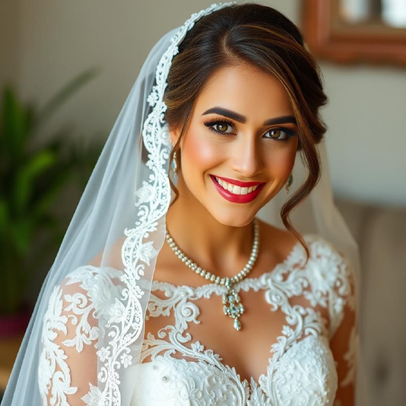 Свадебное платье для зимнего торжества